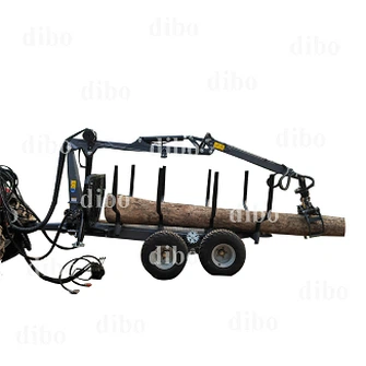 Trailer Mounted Log Loader