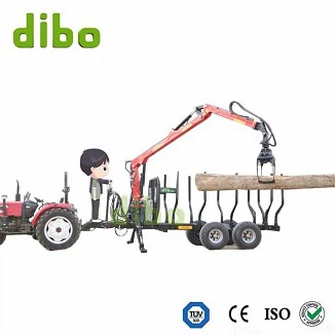Trailer Mounted Log Loader