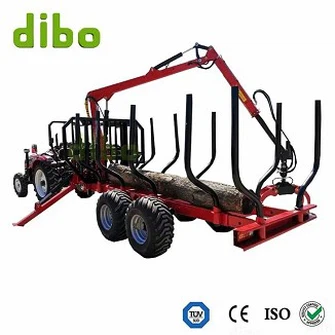 Trailer Mounted Log Loader