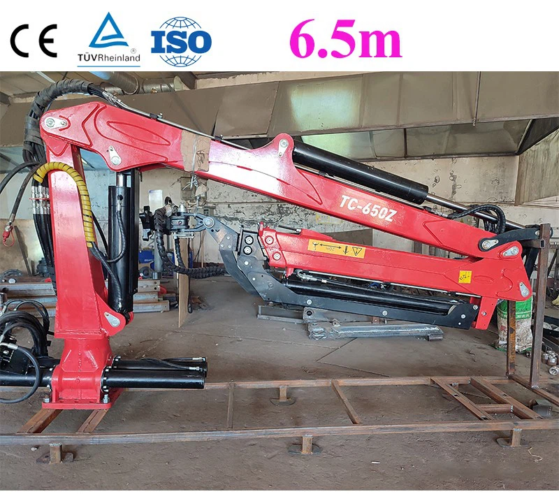6.5m log grapple crane